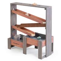 Wasserhahn Aqua Tower Holz, Lxbxh: 100x44x105 Cm - Altrosa/Grau, Basics, Holz (100/44/105cm) - MUDDY BUDDY