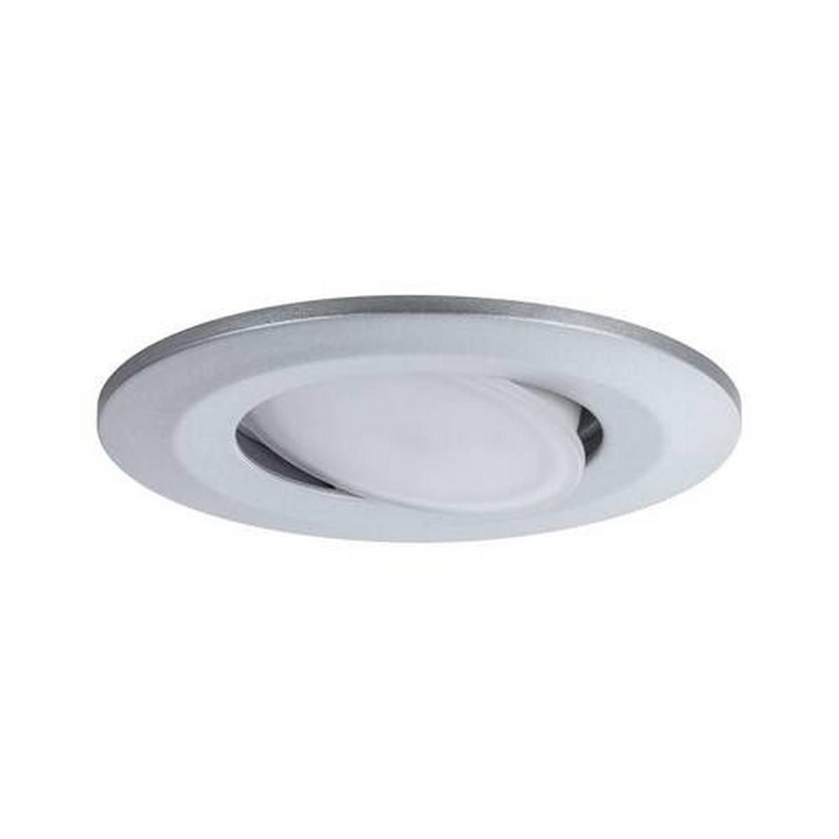 LED-Deckenleuchte Calla Ø 9 cm Schwenkbar Chromfarben Rund - Chromfarben, Basics, Kunststoff (9cm) - Paulmann