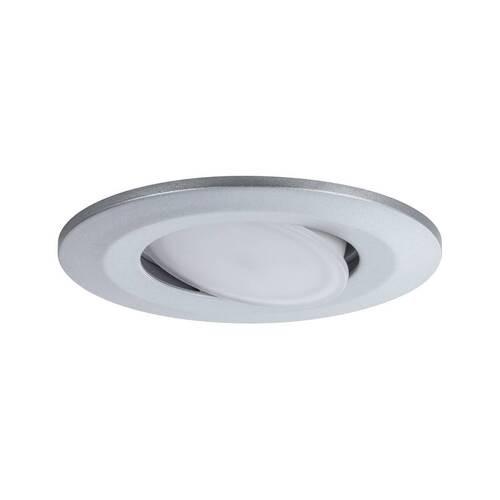 LED-Deckenleuchte Calla Ø 9 cm Schwenkbar Chromfarben Rund