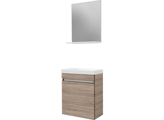 Badezimmer Slim Eiche - Eichefarben/Weiß, MODERN, Holzwerkstoff (48/25cm) Badezimmer Slim Eiche - Eichefarben/Weiß, MODERN, Holzwerkstoff (48/25cm)