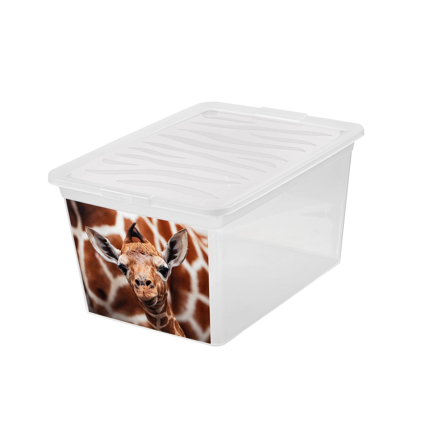 Aufbewahrungsbox Dinosaur mit Deckel 38,4x19,9x28,3 cm