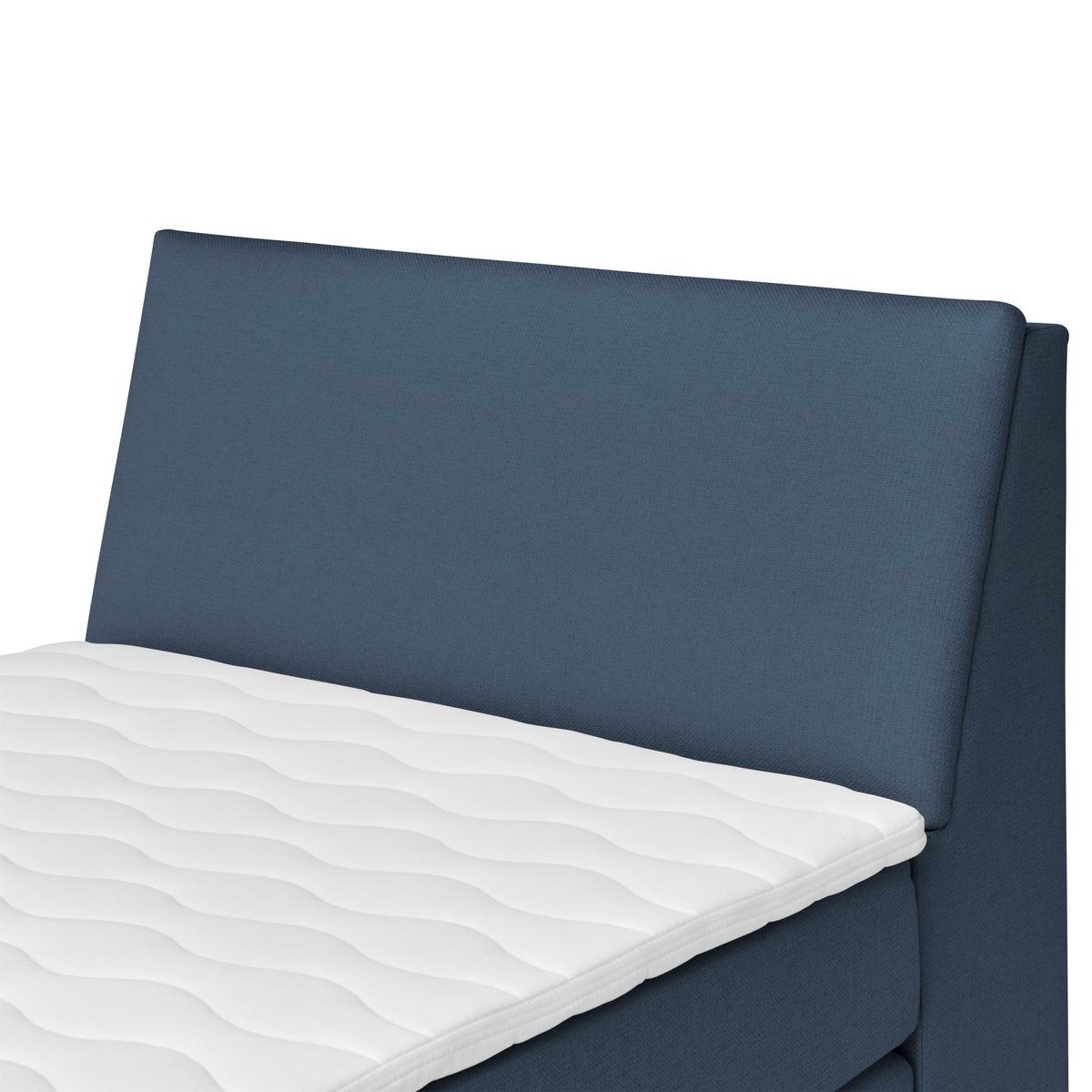Boxspringbett Mit Bettkasten Nida 100x200 Cm Blaugrau - Blaugrau, MODERN, Holz/Textil (100/200cm) - MID.YOU