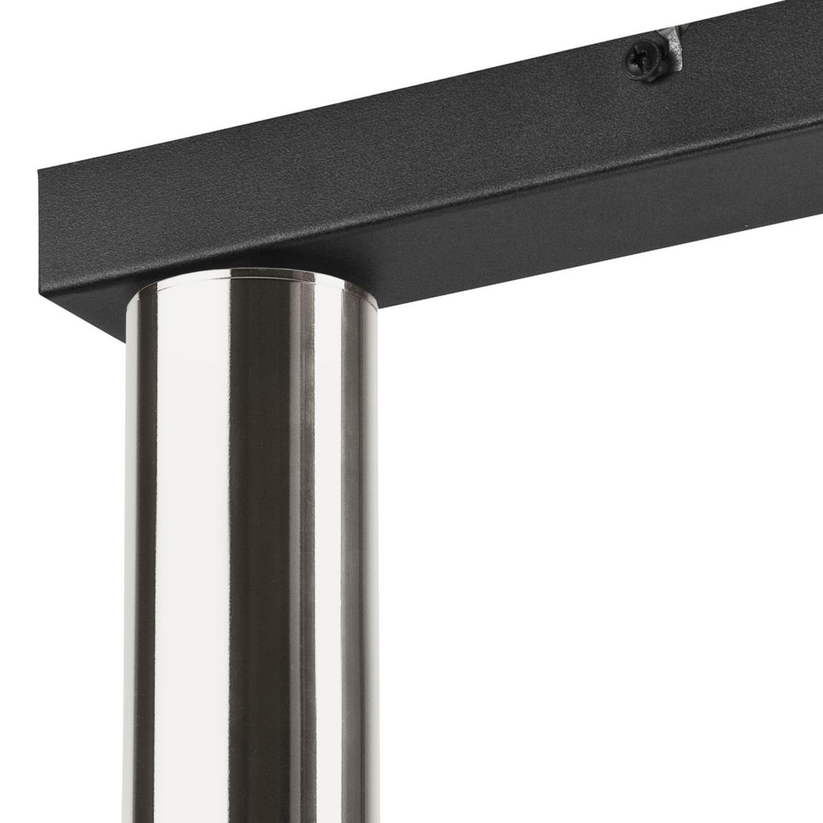 Deckenleuchte Diego Graphitfarben B: 32 cm - Graphitfarben, Design, Metall (31/32/31cm)