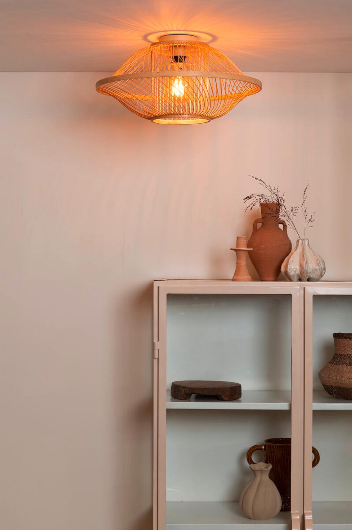 Deckenleuchte Maui - Naturfarben, Basics, Holz (50/25cm) - Good & Mojo