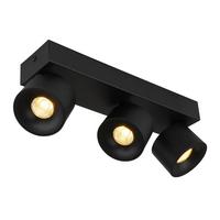 LED-Strahler 56961-3b - Transparent/Schwarz, Design, Kunststoff/Metall (33/7,2/12cm) - Globo