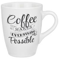 Kávésbögre Ilane - fekete/fehér, Modern, kerámia (8,5/10,5cm) - Luca Bessoni