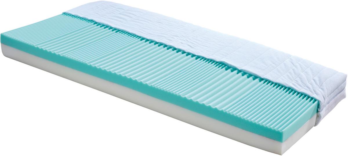 Kaltschaummatratze Lisi 90x200 cm H2 H: 17 cm - Weiß, KONVENTIONELL, Textil (90/200cm) - Livetastic