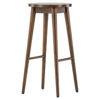 Barhocker-Set Mollösand - Braun, Design, Holz (36/75/36cm) - Livetastic