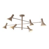 DECKENLEUCHTE IZMIR - Grau, Trend, Metall (124/40cm) - It's about Romi