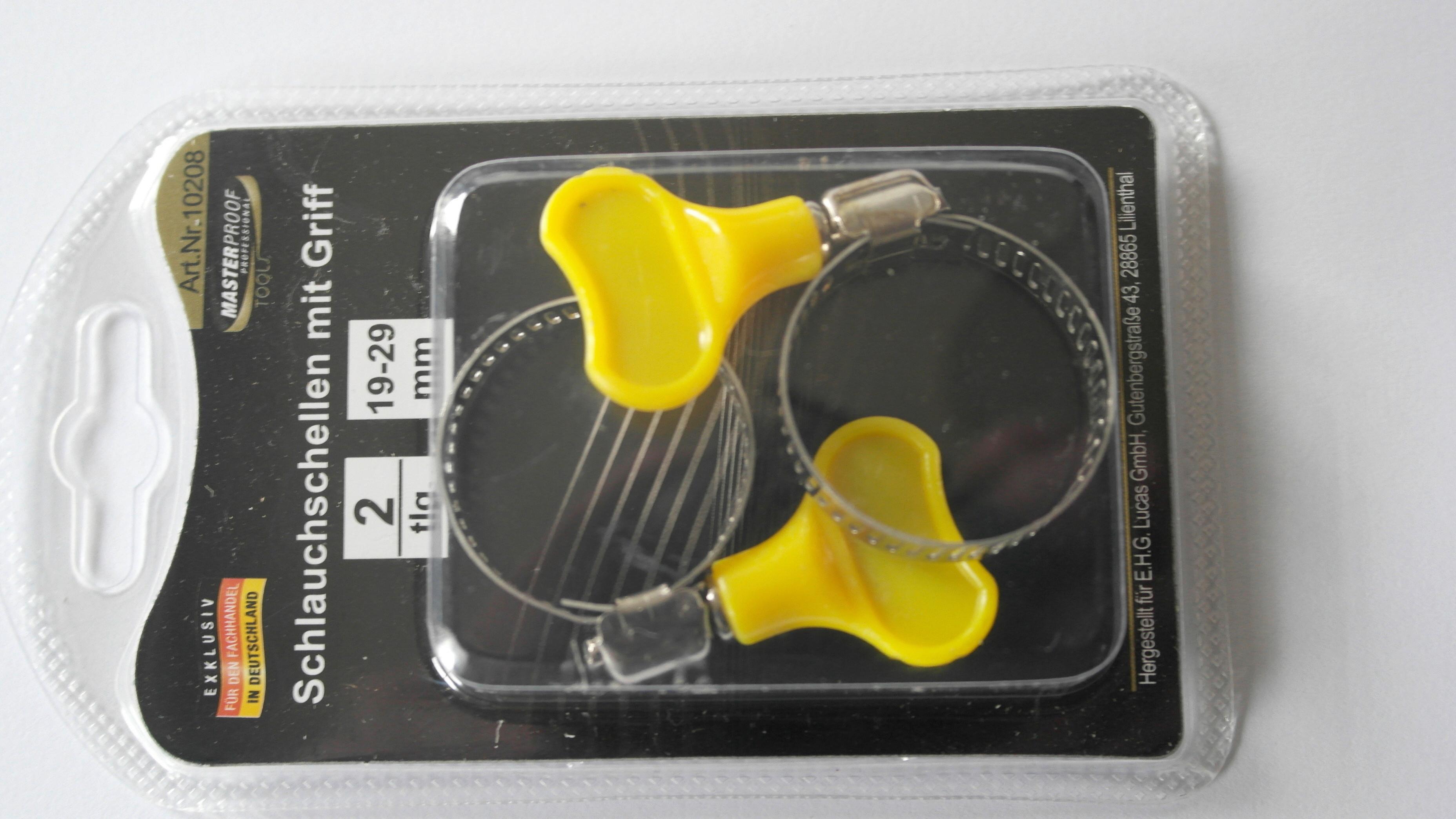 Schlauchschellenset Martin 2-teilig. Set DM: 19-29 mm - Basics, Metall (13/7,5/2,0cm)