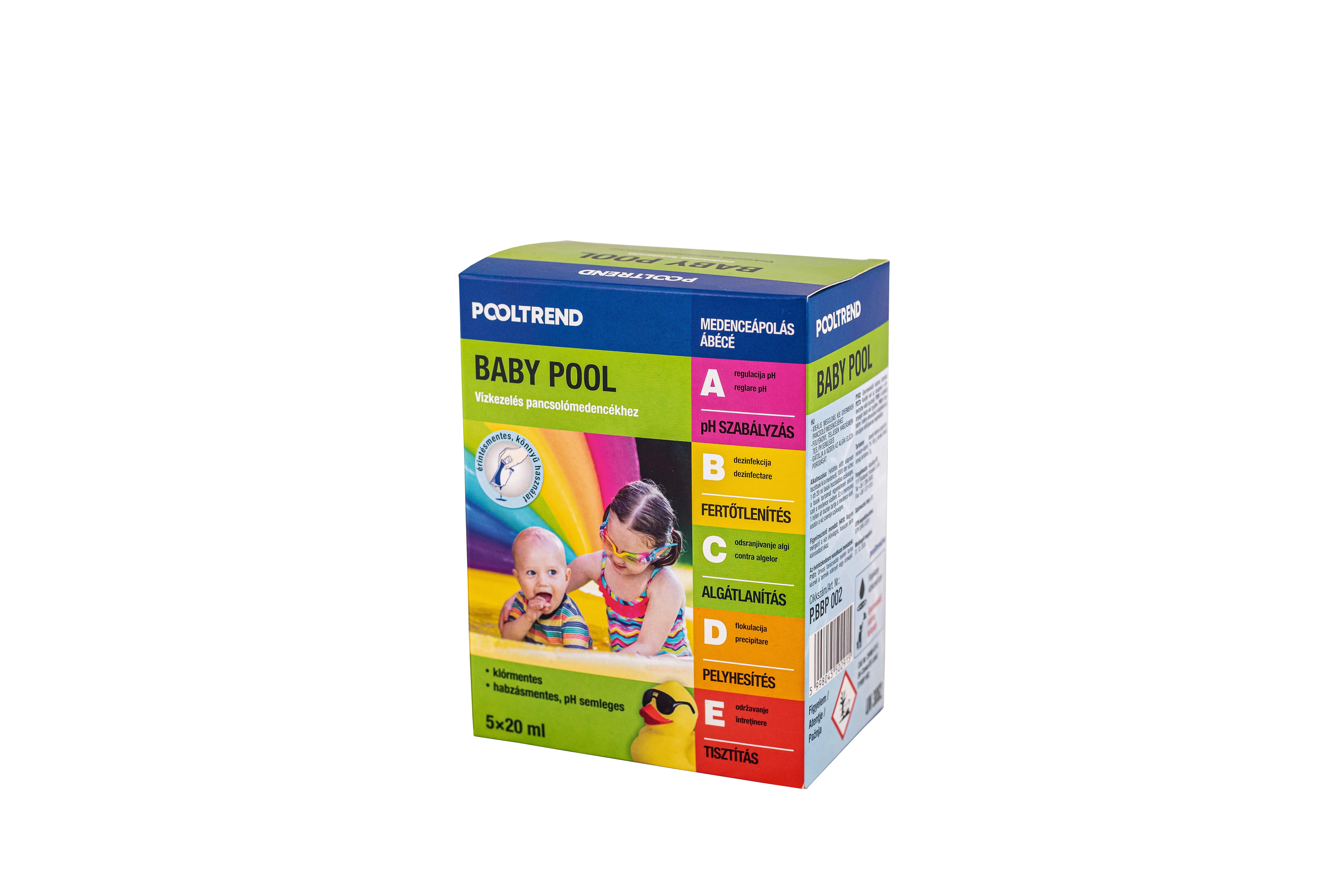 Gyerekmedence Tisztító Baby Pool - fehér, karton (100ml)