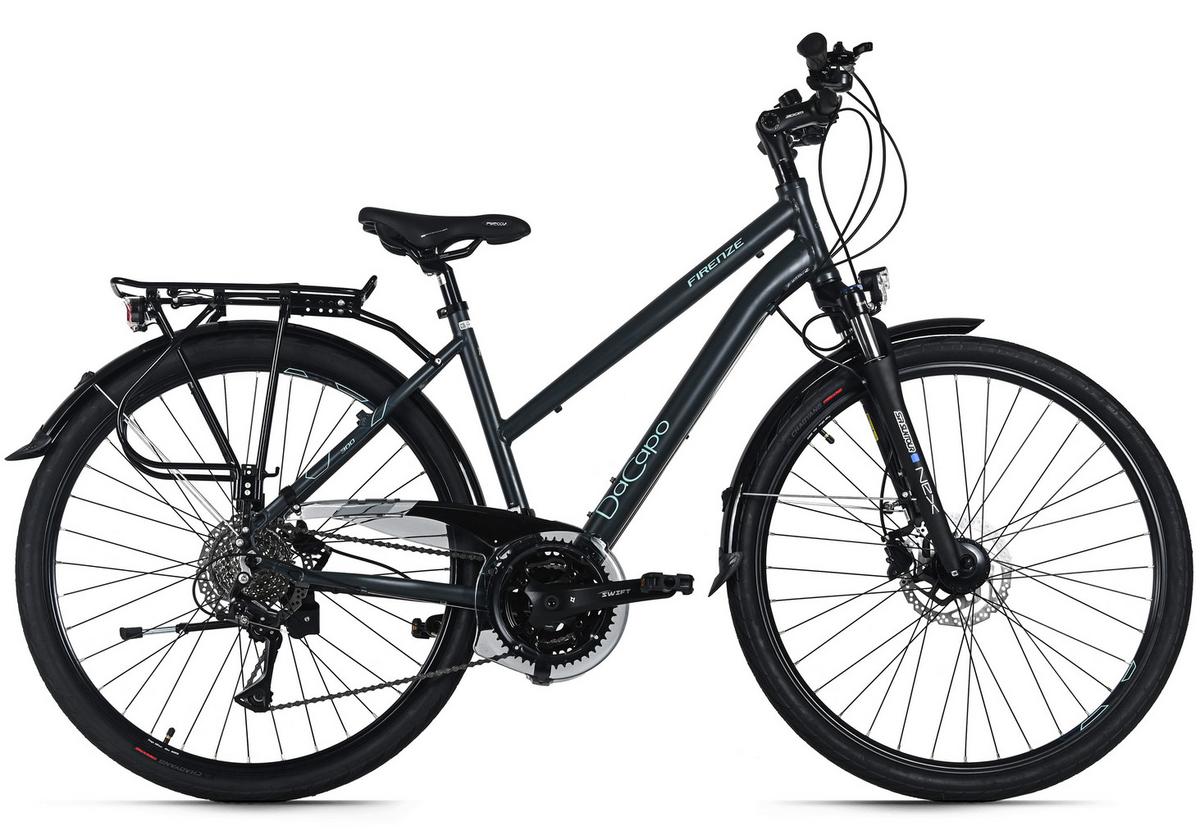 Trekkingrad Damen 28 Zoll - Anthrazit, Basics, Metall (25/140/60cm)