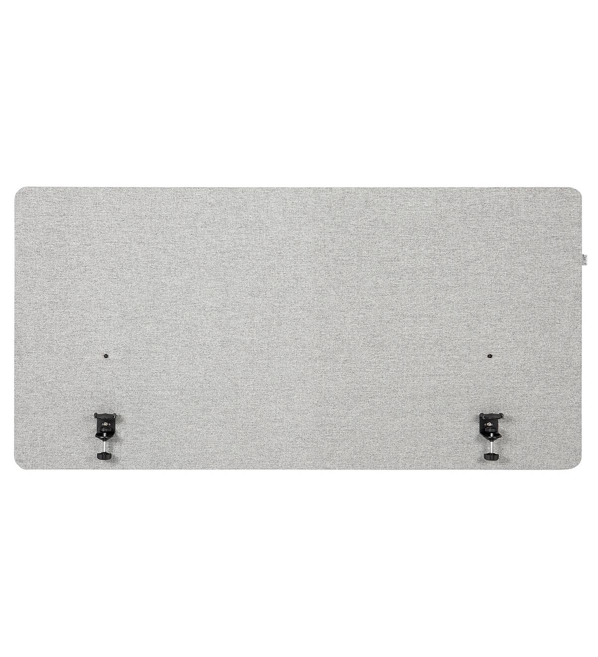 Trennwand Flexmiut D - Hellgrau, Basics, Kunststoff/Textil (120/62/2,5cm) - MID.YOU