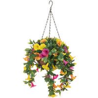 Kunstblume Tom - Multicolor/Naturfarben, KONVENTIONELL, Naturmaterialien/Kunststoff (20/28cm) - Luca Bessoni