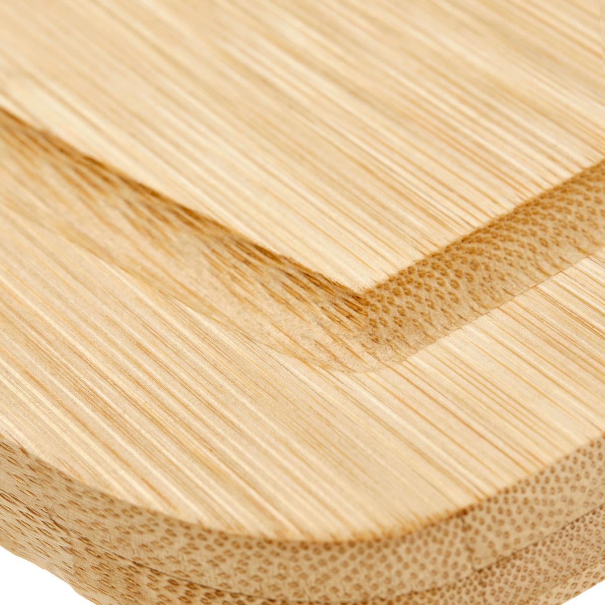Schneidebrett Aus Bambus Davis S Lxb: Ca. 35x25 Cm - Naturfarben, KONVENTIONELL, Holz (35/25/1,5cm) - Luca Bessoni