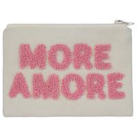 Kozmetická taška KIA - ružová/béžová, Basics, kov/textil (16,5/10,5cm) - Mömax