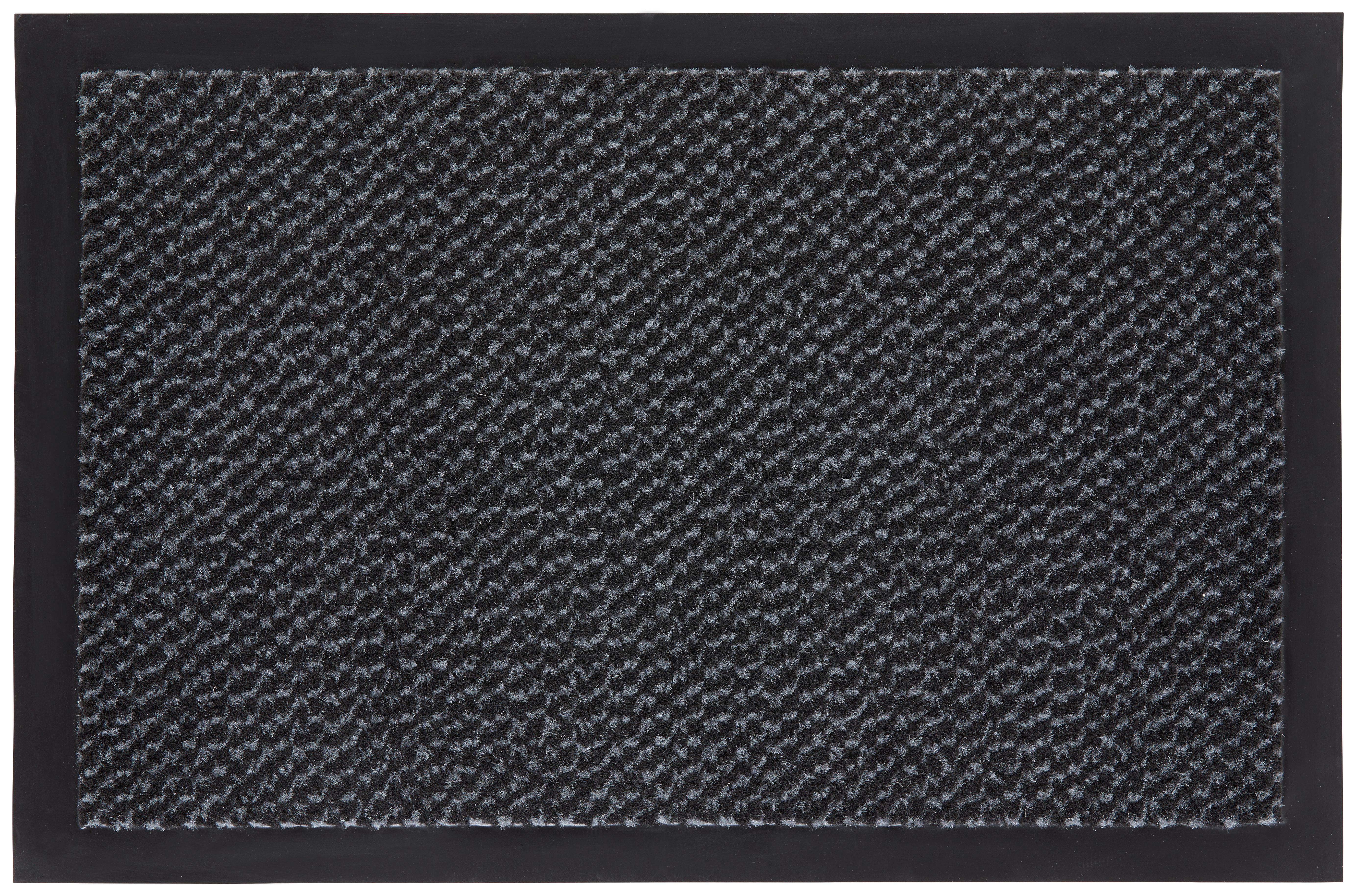 Rohožka Hamptons 1, 40/60cm - čierna/sivá, Konvenčný, textil (40/60cm) - Modern Living