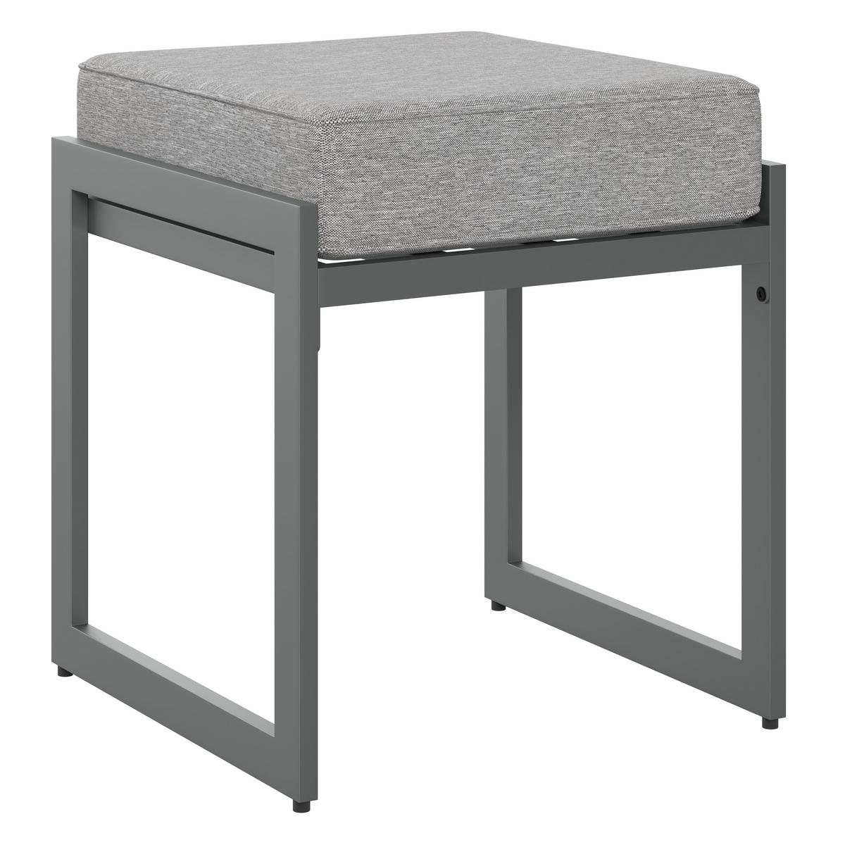 Lounge Garnitúra 5 Részes - natúr színű/szürke, Modern, textil/fa (190/190cm) - Beldano