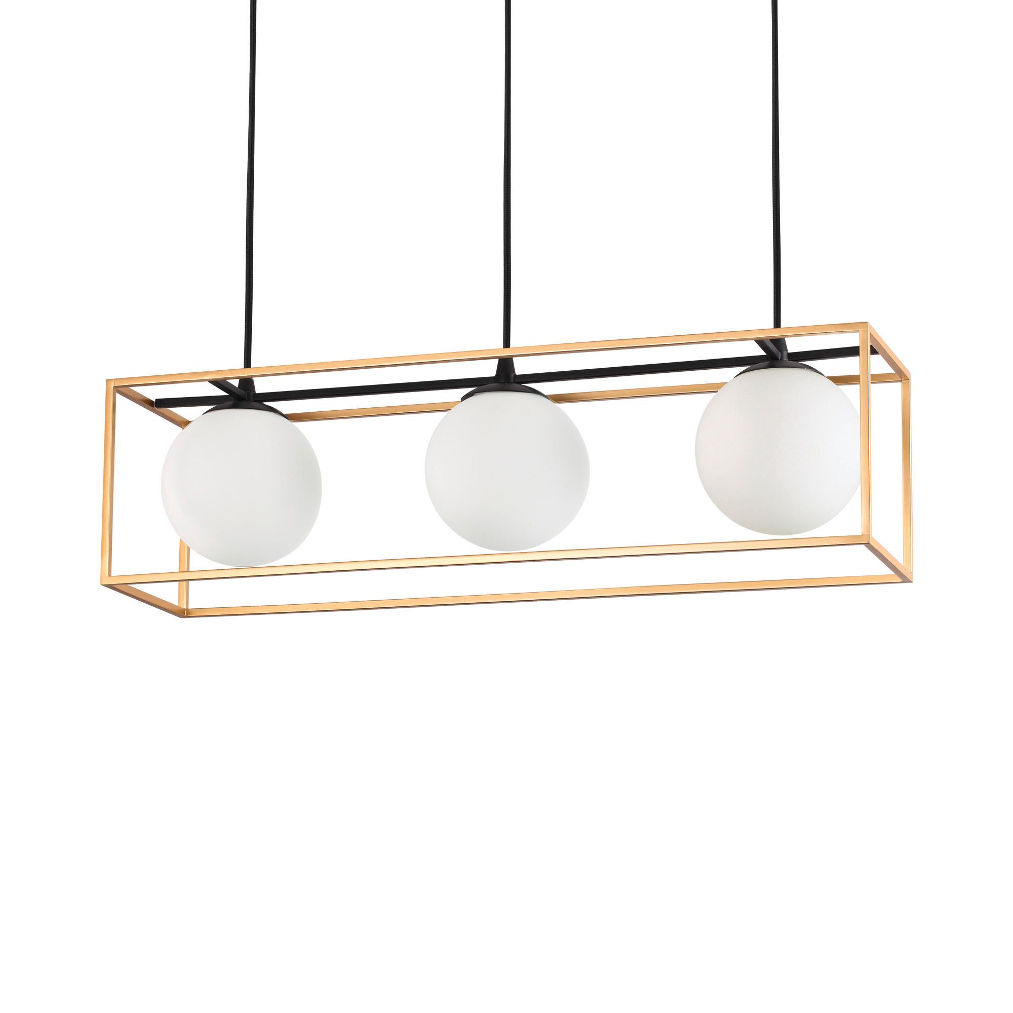 Hängeleuchte Lingotto H: ca. 35/145 cm 3-Flammig