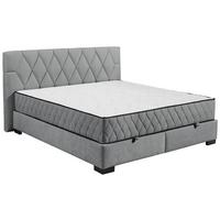 Boxbett mit Bettkasten 180x200 Nagol - Anthrazit/Schwarz, MODERN, Holzwerkstoff/Textil (180/200cm) - MID.YOU