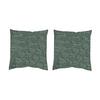Kissenhüllen-Set Fjella - Grün, Basics, Textil (40/40cm)