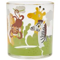 Trinkglas Mit Tierdesign Nilsson Ca. 250 Ml - Klar/Multicolor, Design, Glas (250ml) - Luca Bessoni