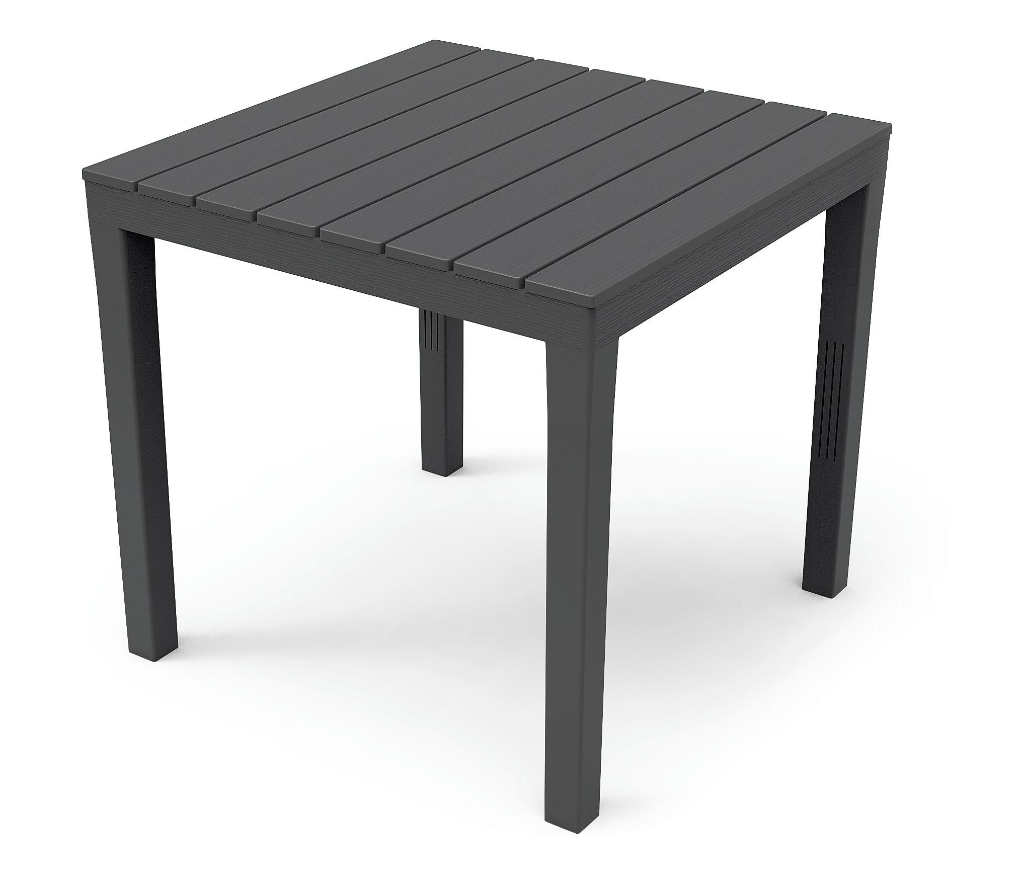Gartentisch Bali Kunststoff L 78 Cm