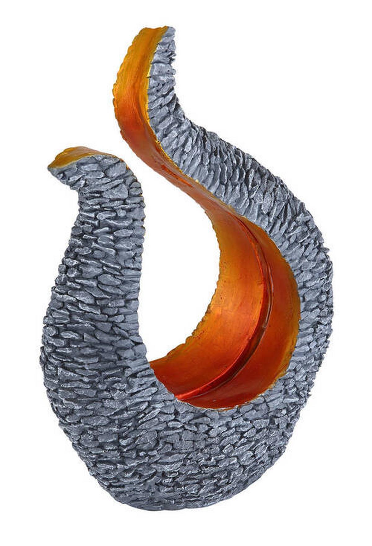 Solarleuchte 36525 - Goldfarben/Grau, Design, Kunststoff (23,5/11/34,5cm) - Globo