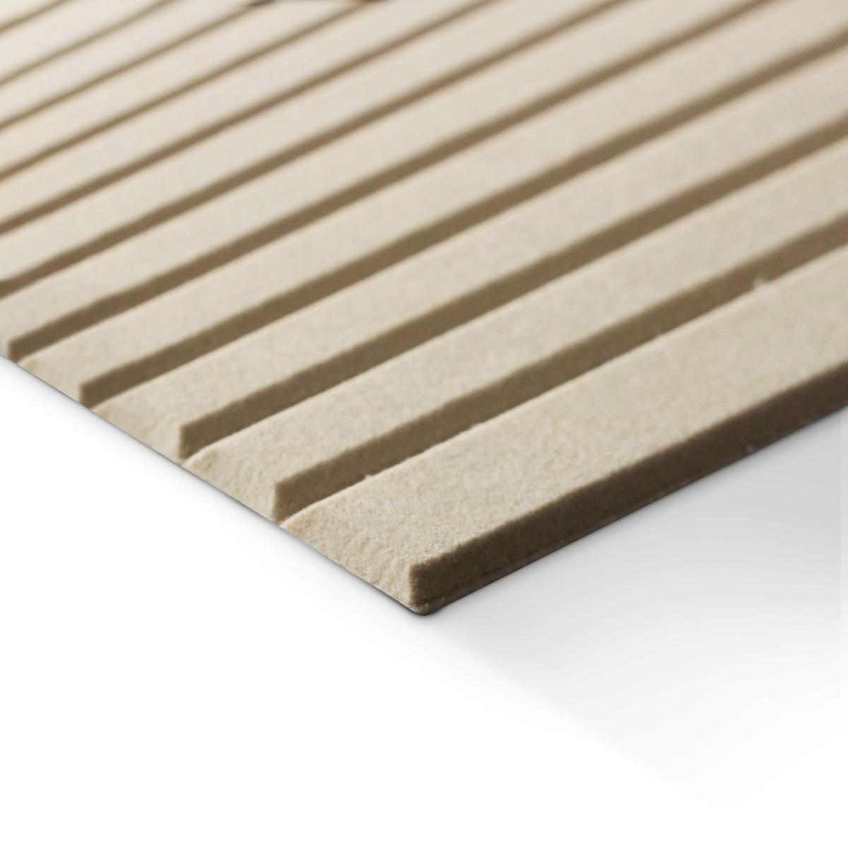 Akustický panel MARLA - černá/béžová, textil (90/120cm) - Premium Living