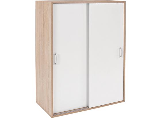 Schrank Tio Typ 12 - Eichefarben/Weiß, MODERN, Holzwerkstoff (80/115/35,5cm) Schrank Tio Typ 12 - Eichefarben/Weiß, MODERN, Holzwerkstoff (80/115/35,5cm)