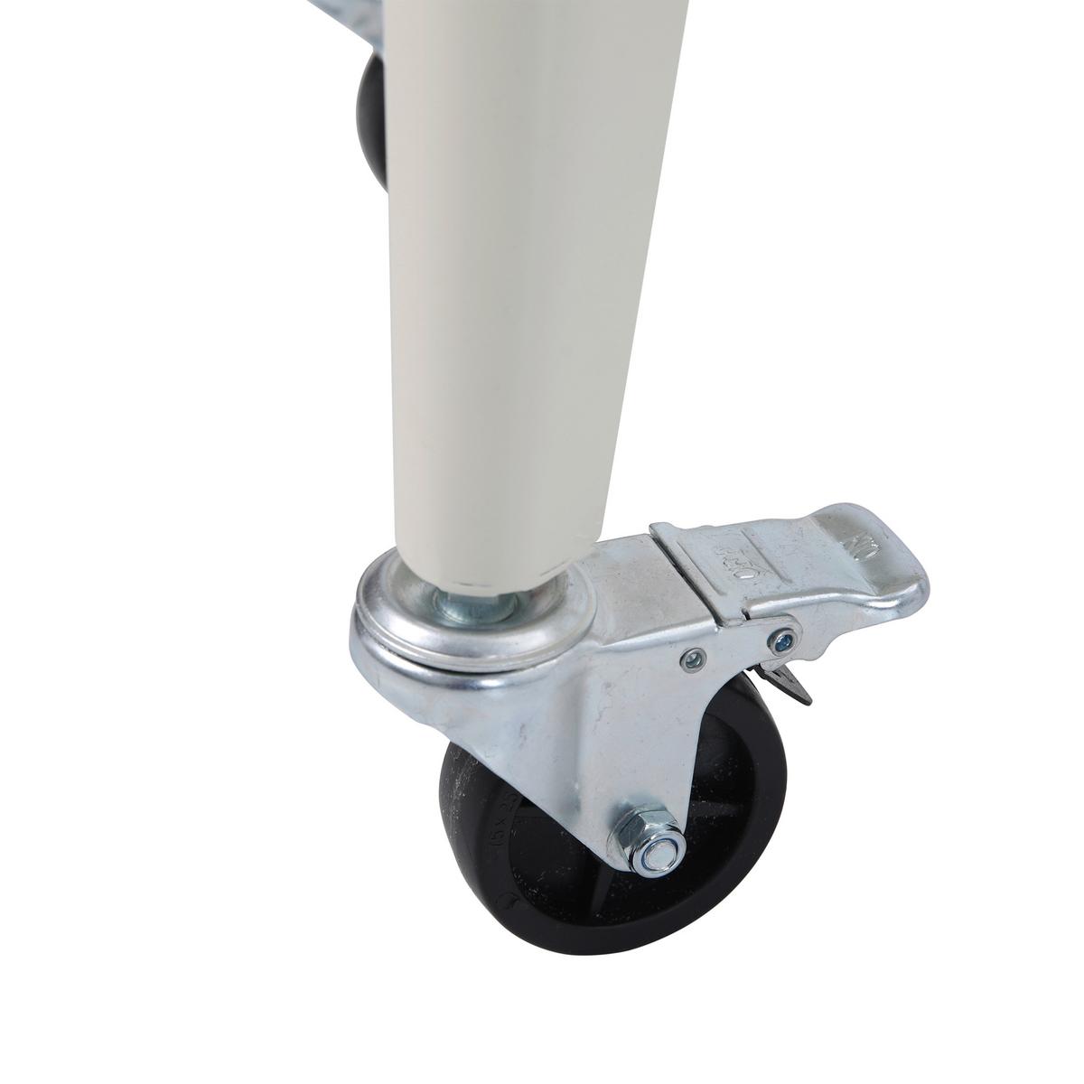 Kühlbox Icy – Kühlbox auf Rädern - Beige, LIFESTYLE, Kunststoff/Metall (43/89/91cm)