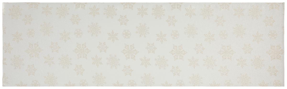 Asztali Futó Kb. 40/140cm - bézs, Konventionell, textil (40/140cm) - Ondega