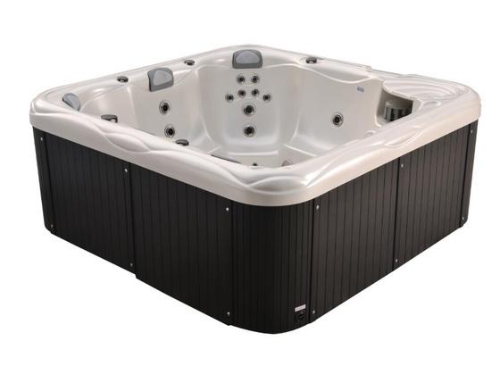 Whirlpool Siena 5+1 Personen - Dunkelgrau/Weiß, MODERN, Kunststoff (228/228/90cm) Whirlpool Siena 5+1 Personen - Dunkelgrau/Weiß, MODERN, Kunststoff (228/228/90cm)