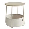 Beistelltisch Baltimorefarben B: 45 cm - Baltimorefarben, Trend, Holzwerkstoff/Textil (45/50/45cm) - MID.YOU