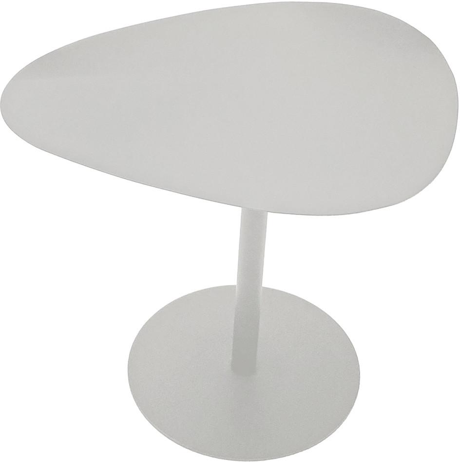 Odkládací stolek Enno 5, kašmírová - kašmírová, Trend, kov (51/42/41cm)
