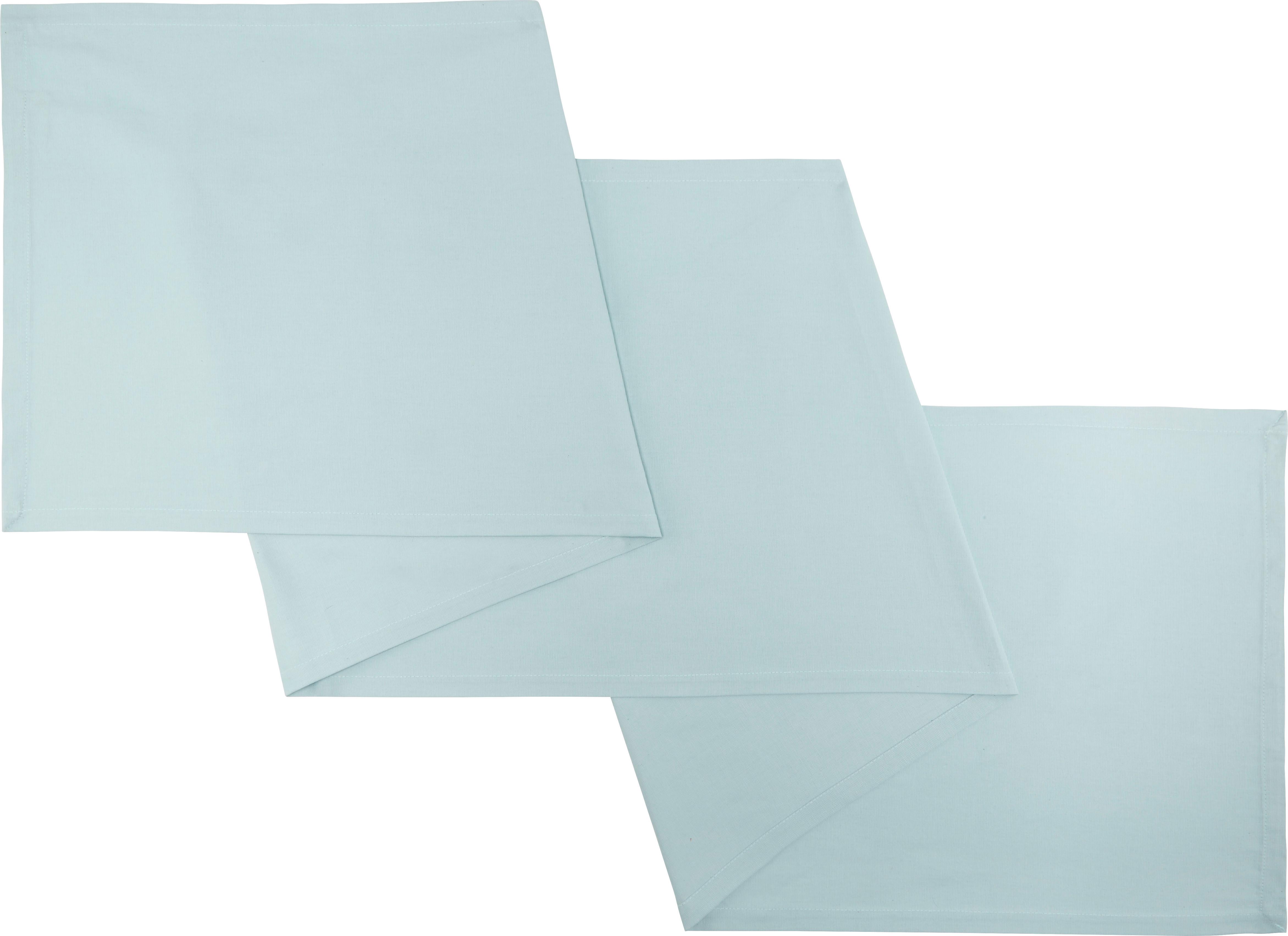BĚHOUN NA STŮL STEFFI -TOP- - mátově zelená, textil (45/150cm) - Modern Living