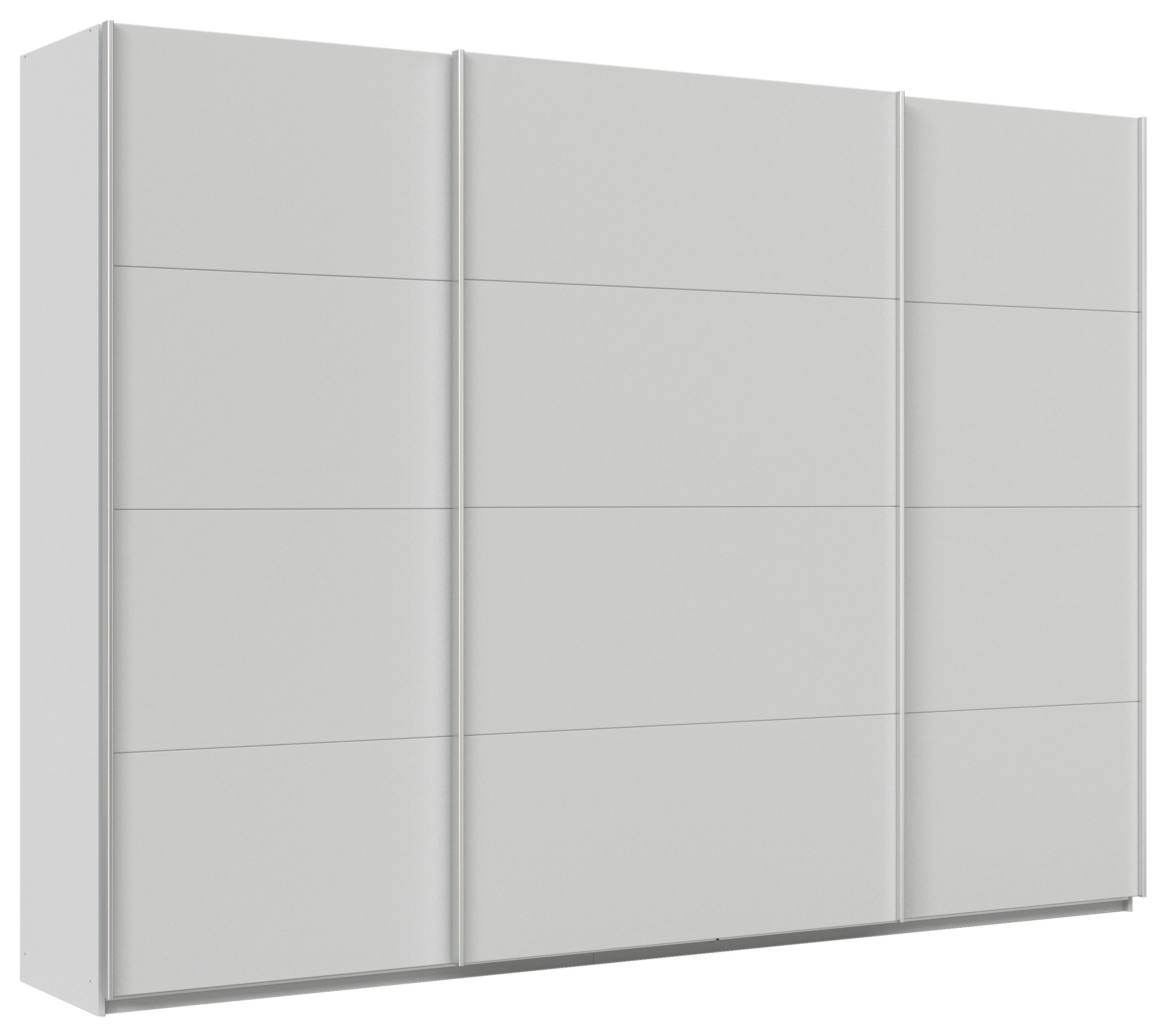 Schwebetürenschrank Feldkirch 315 maxihöhe - Hellgrau, MODERN, Holzwerkstoff (315/229/62cm)