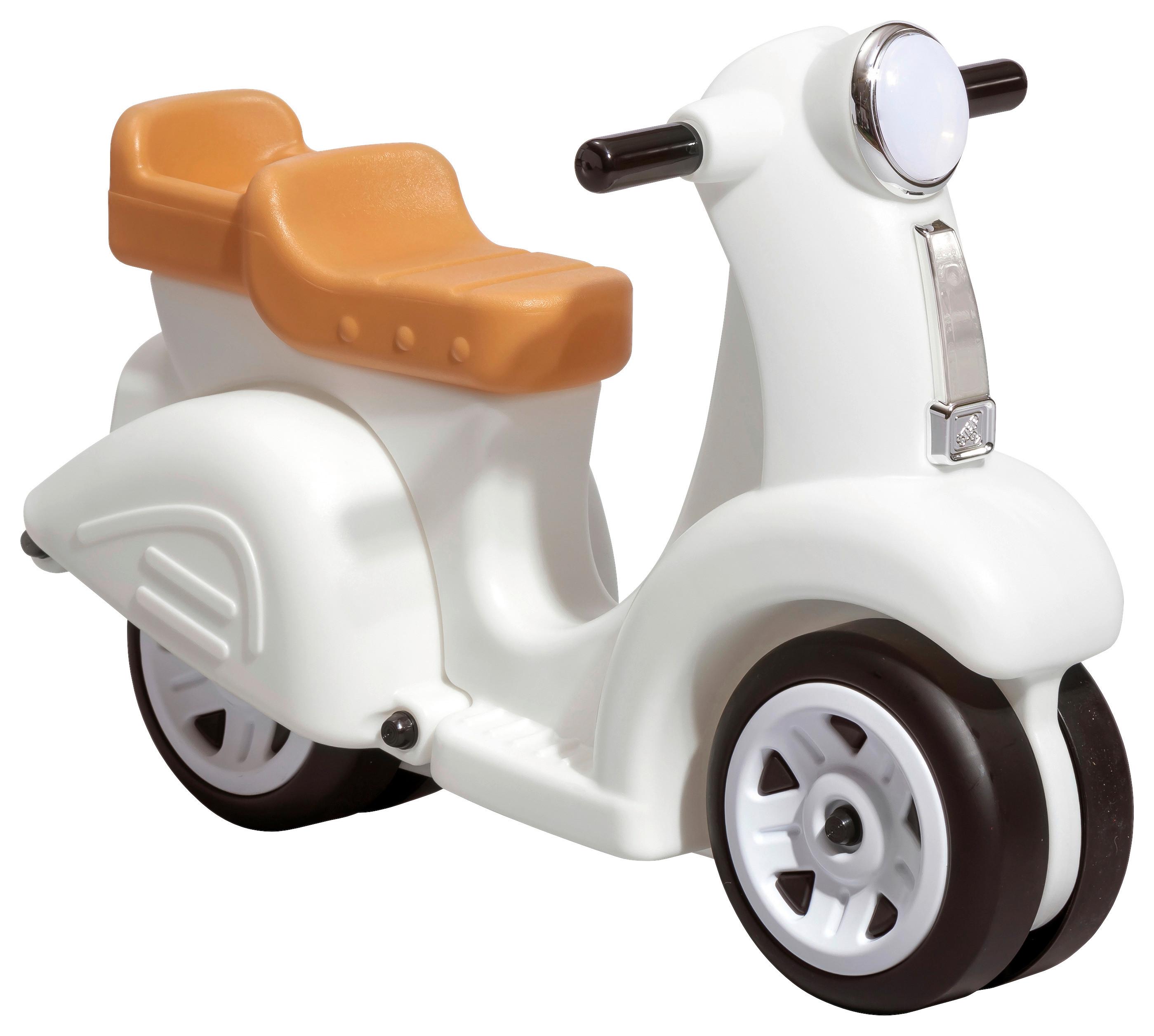 Laufrad Ride Along Scoot Braun/weiß T: 50,8 Cm - Braun/Weiß, KONVENTIONELL, Kunststoff (50,8cm) - Ambia Garden