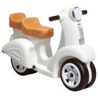 Laufrad Ride Along Scoot Braun/weiß T: 50,8 Cm - Braun/Weiß, KONVENTIONELL, Kunststoff (50,8cm) - Ambia Garden