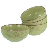 Schüsselset Nature Collection Green Life, 4--Teilig., Grün - Grün, Design, Keramik - Creatable