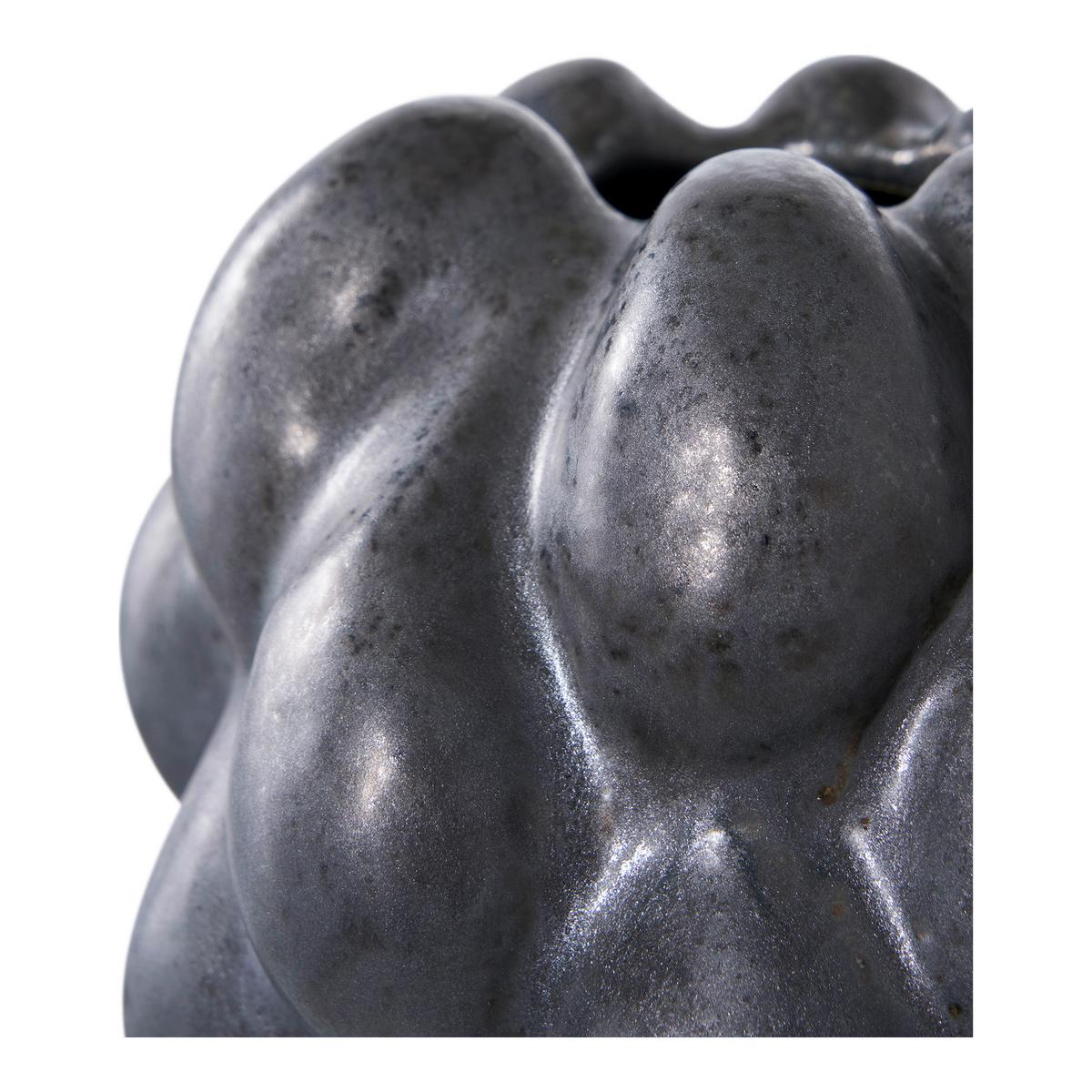 Vase Schwarz B: 14 Cm - Schwarz, Design, Keramik (14/19/15cm)