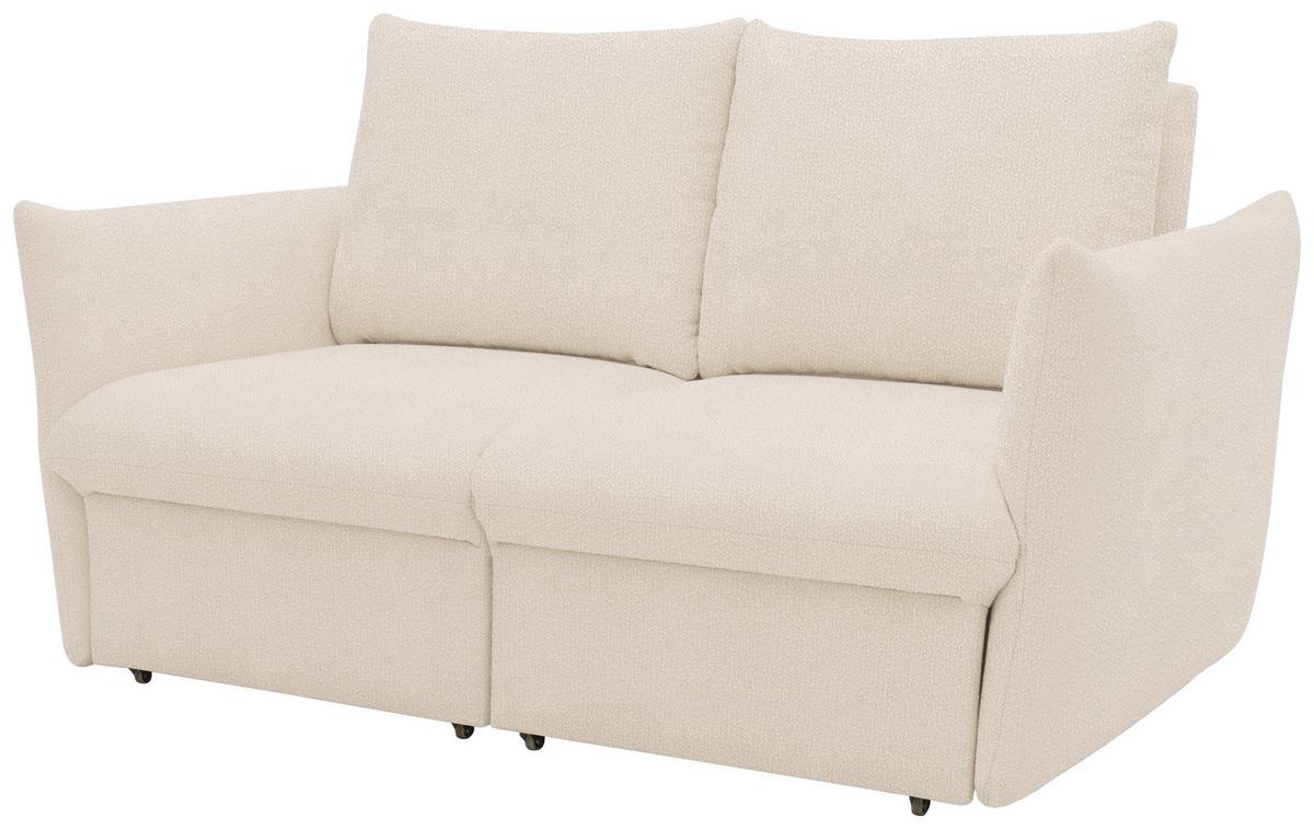 2-Sitzer-Sofa Looks Creme B: 180 cm - Creme, Design, Textil (180/100/97cm) - LOOKS by W.Joop
