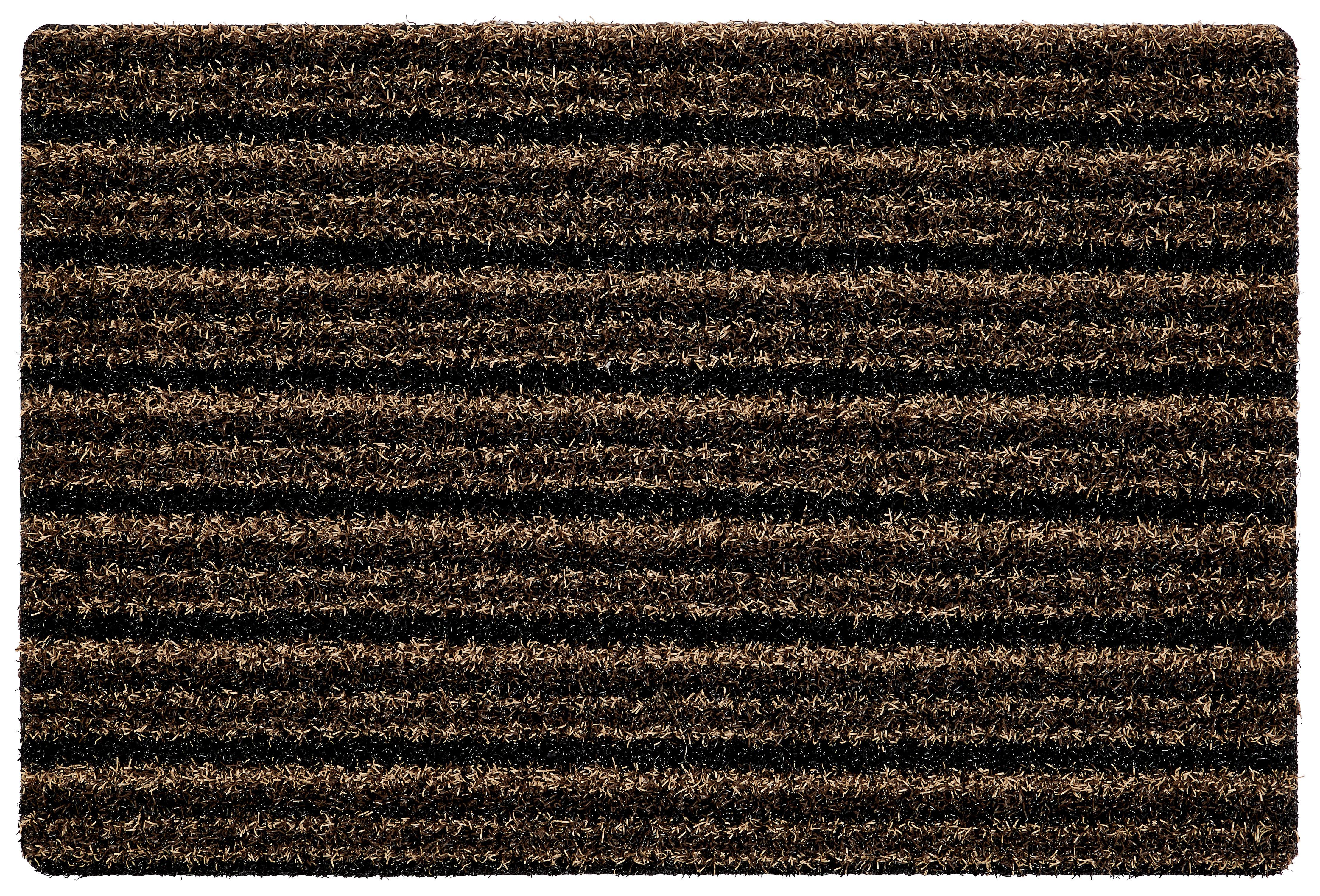 Fußmatte Patrick 40x60 cm Schmutzabweisend - Beige/Braun, Basics, Kunststoff (40/60cm) - Ondega