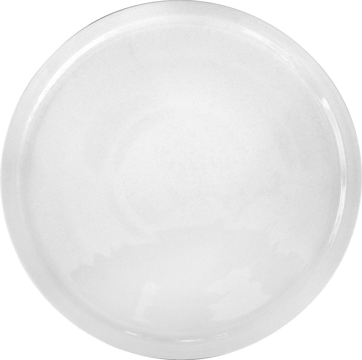 Pizzateller Porzellan Weiß Cammi ca. 30 cm - Weiß, KONVENTIONELL, Keramik (30cm) - Luca Bessoni