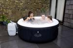Whirlpool Aufblasbar Lay-Z-Spa Miami Ø 180 X H 66 cm - Schwarz/Weiß, KONVENTIONELL, Kunststoff (180/66cm) - Bestway