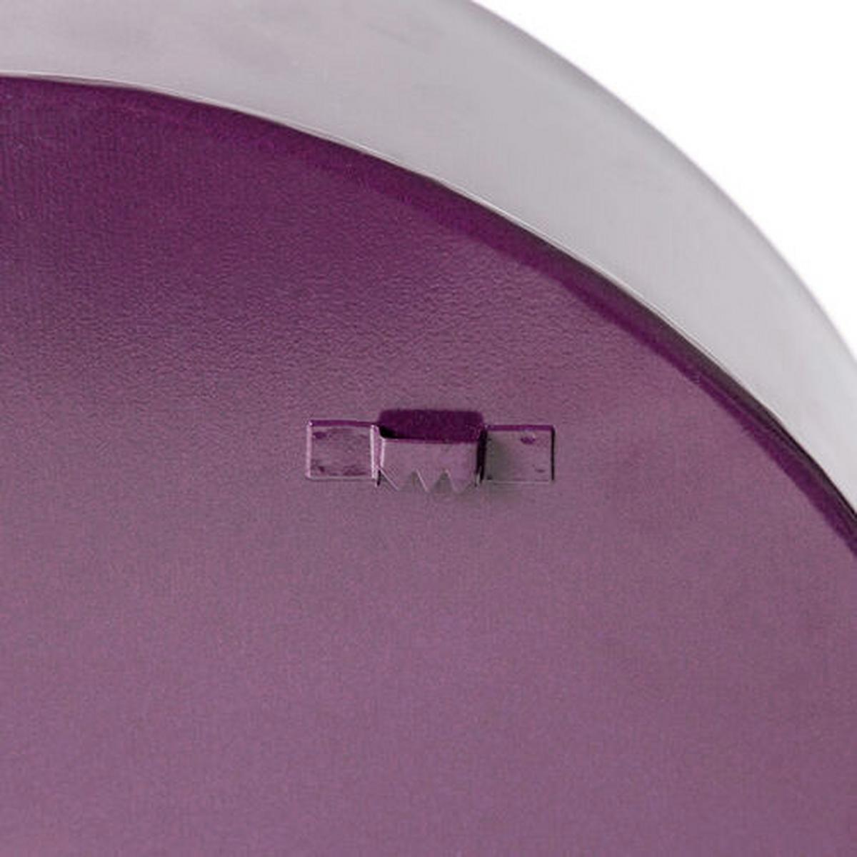 Wandregal-Set Triple 3-Teilig B:27-39,5cm Pflaume/Goldfarben - Pflaume/Goldfarben, LIFESTYLE, Metall (27-39,5/26-37,5/12cm) - Kayoom