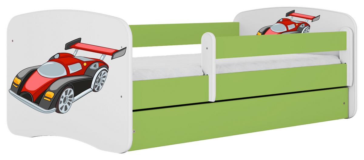 Kinder-/Juniorbett Babydreams inkl. Matratze 80x160 - Birkefarben/Weiß, MODERN, Holz/Holzwerkstoff (80/160cm) - MID.YOU