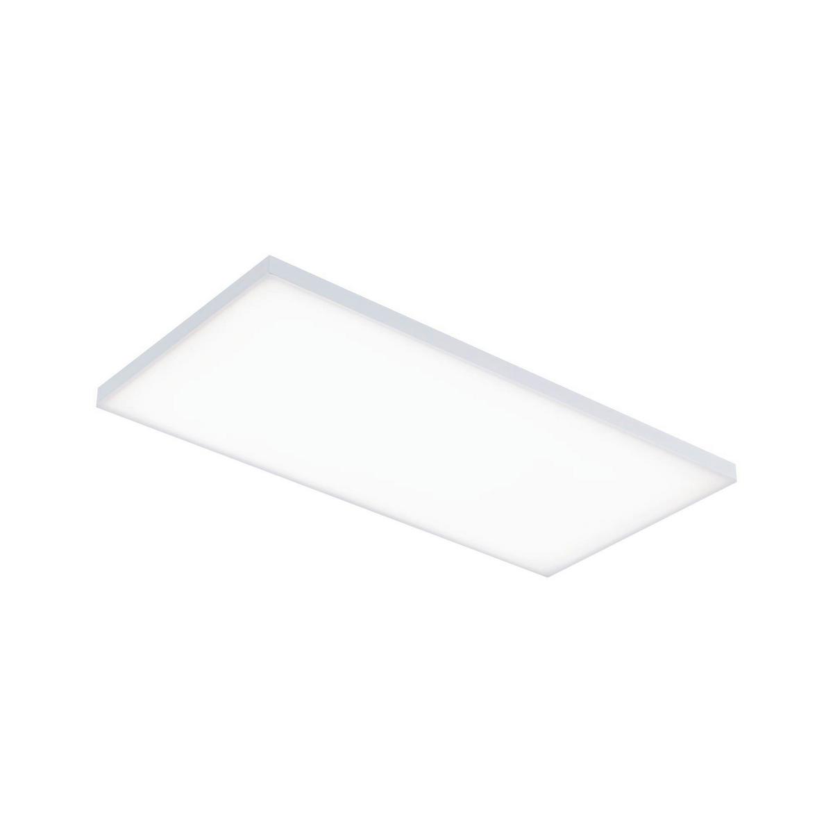 LED-Paneel L: 59,5 cm dimmbar - Weiß, Basics, Metall (59.5/5.0/59.5cm) - Paulmann