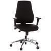 Drehstuhl Pro-Tec 200 Schwarz - Schwarz, MODERN, Kunststoff/Textil (60/126/45cm) - MID.YOU