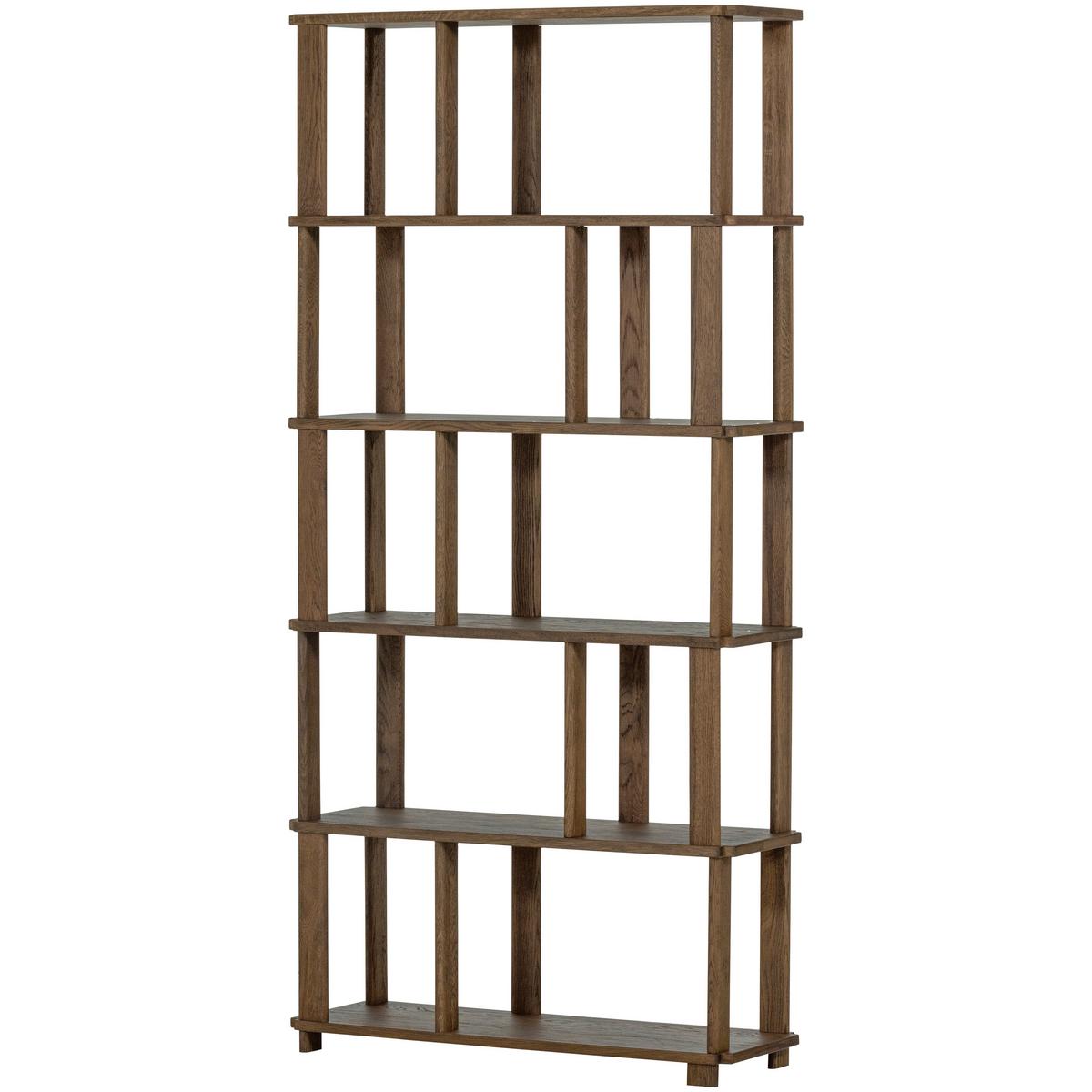 Regal Riss Naturfarben B: 90 Cm - Naturfarben, Design, Holz (90/186/30cm) - Livetastic